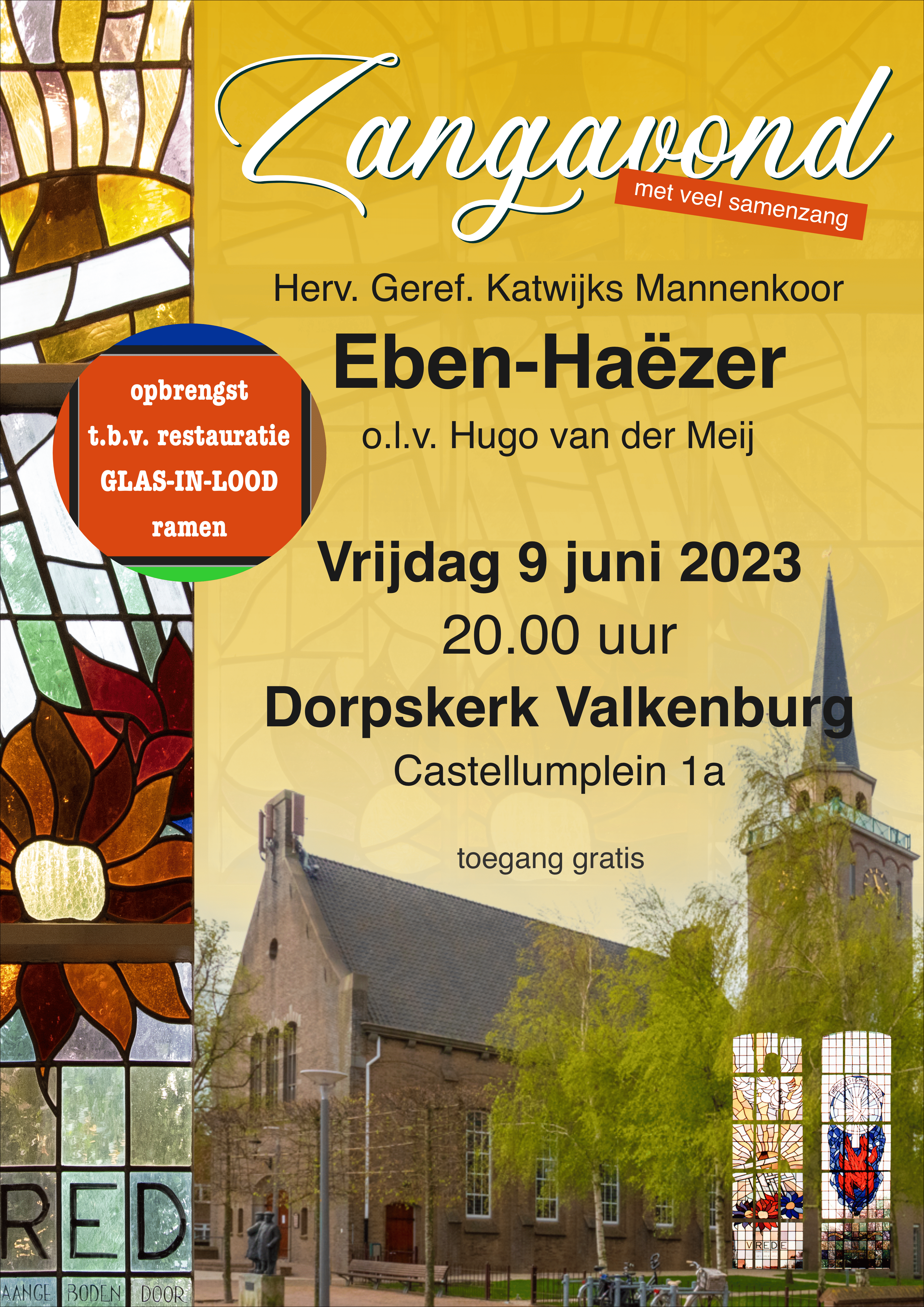Zangavond Herv. Ger. Katwijksmannenkoor Even-Haëzer